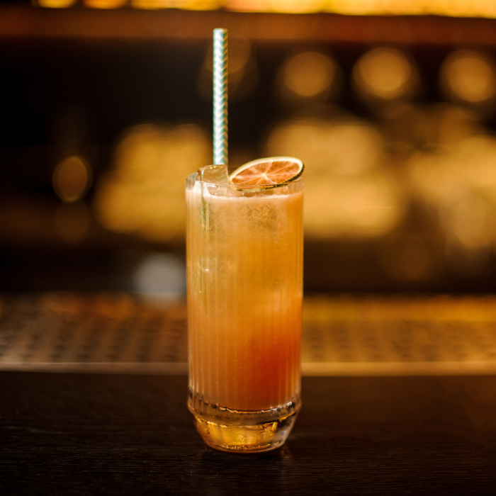 Caramel Apple Highball