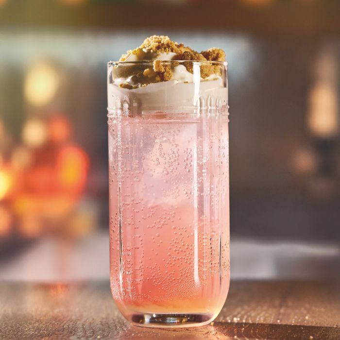 Rhubarb Crumble Soda