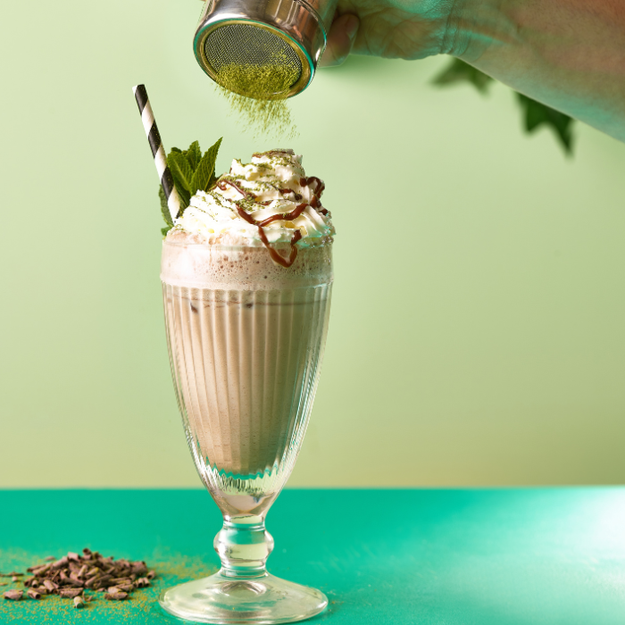 Chocolate Pistachio Frappé