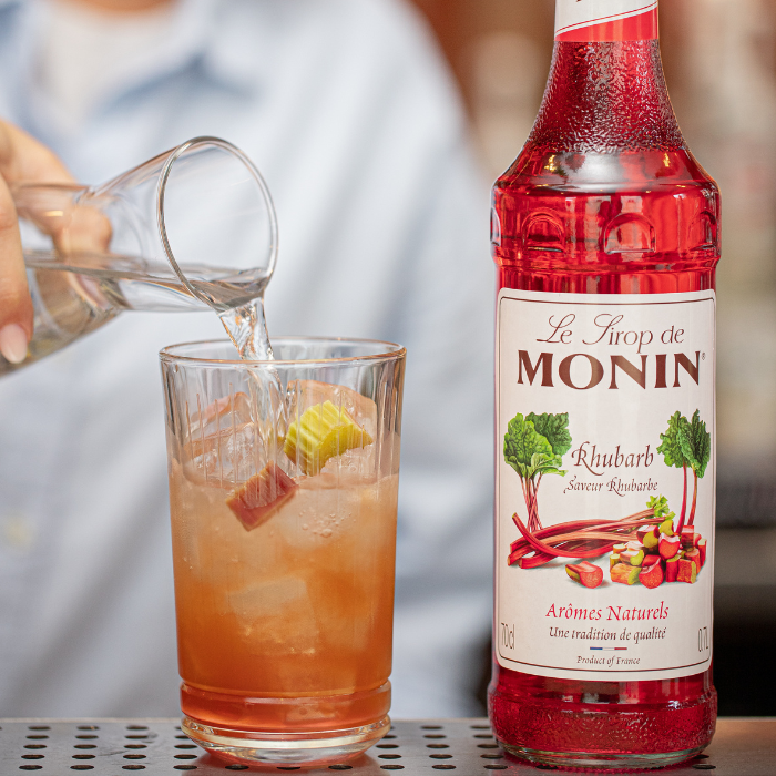 Green Rhubarb Iced Tea